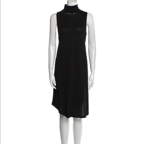 Rag & Bone Nova Turtleneck Sleeveless High-Low Shift Dress - Picture 2 of 7